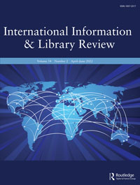 Cover image for The International Information & Library Review, Volume 54, Issue 2, 2022