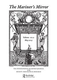 Cover image for The Mariner's Mirror, Volume 101, Issue 2, 2015