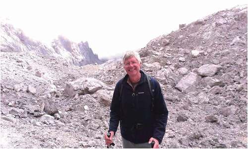 Figure 1. Ted hiking in the Picos De Europa mountains in northern Spain in 2017 (photograph courtesy of Stephanie Milton)