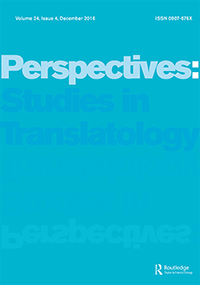 Cover image for Perspectives, Volume 24, Issue 4, 2016