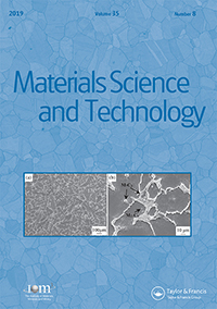 Cover image for Materials Science and Technology, Volume 35, Issue 8, 2019