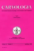 Cover image for Caryologia, Volume 45, Issue 2, 1992