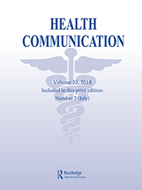 Cover image for Health Communication, Volume 33, Issue 7, 2018
