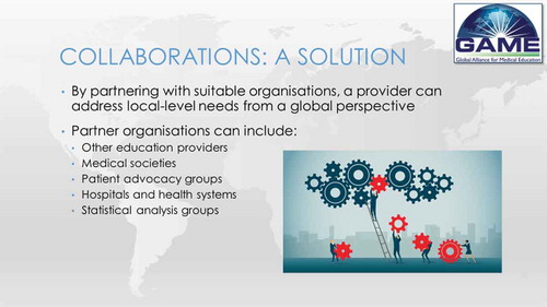 Figure 11. Global partnerships.