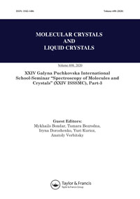 Cover image for Molecular Crystals and Liquid Crystals, Volume 698, Issue 1, 2020