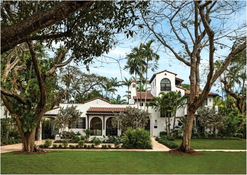 Figure 2. Coral Gables historic mansion in a Mediterranean style © 2023 craig denis creative.