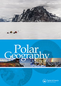 Cover image for Polar Geography, Volume 38, Issue 2, 2015