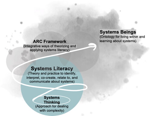 Figure 2. Development of systems beings through systems literacy.