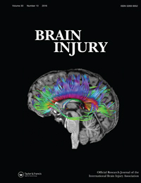 Cover image for Brain Injury, Volume 30, Issue 10, 2016