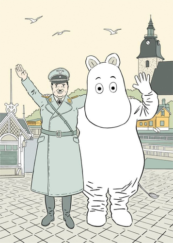 Figure 9. Telegram, October 2020. The original copyright of the moomin prints belongs to Moomin Characters Oy Ltd [https://www.moomin.com]. Permission to reproduce.