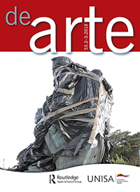 Cover image for de arte, Volume 53, Issue 2-3, 2018