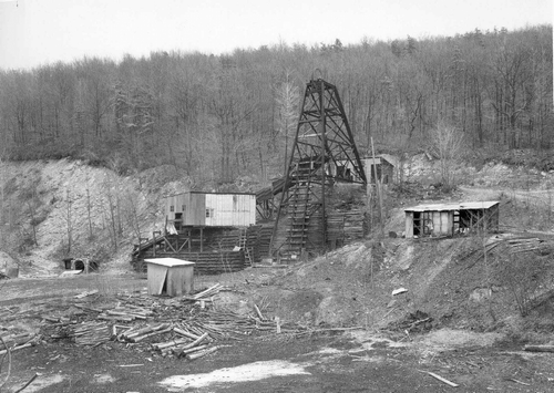 Figure 1  Coal Mine, Bear Valley, Schuylkill County, Pennsylvania, USA 1974.
