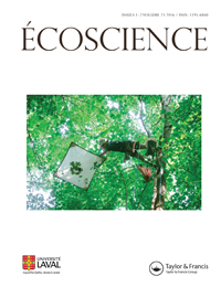 Cover image for Écoscience, Volume 23, Issue 1-2, 2016