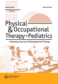 Cover image for Physical & Occupational Therapy In Pediatrics, Volume 38, Issue 2, 2018