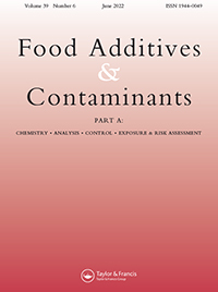 Cover image for Food Additives & Contaminants: Part A, Volume 39, Issue 6, 2022