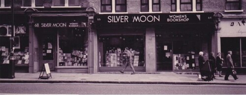 Figure 2. Silver Moon Women’s Bookshop © Jane Cholmeley. Reproduced by kind permission of Jane Cholmeley.