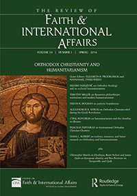 Cover image for The Review of Faith & International Affairs, Volume 14, Issue 1, 2016