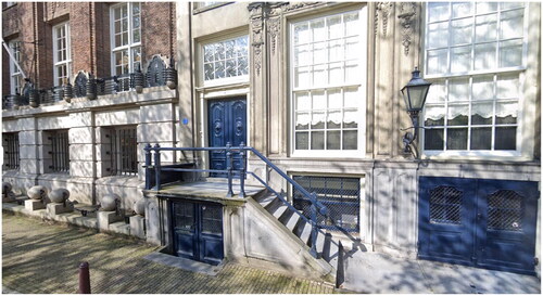 Figure 13. Example of a ‘half-floor’ for a building in Amsterdam. Notice how the adjacent building does not have this half-floor. Source: Google Street View (2022).