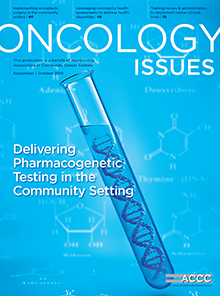 Cover image for Oncology Issues, Volume 31, Issue 5, 2016