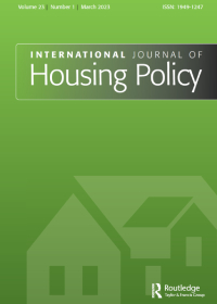 Cover image for International Journal of Housing Policy, Volume 23, Issue 1, 2023