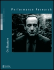 Cover image for Performance Research, Volume 19, Issue 6, 2014
