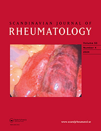 Cover image for Scandinavian Journal of Rheumatology, Volume 53, Issue 4, 2024