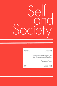 Cover image for Self & Society, Volume 3, Issue 8, 1975
