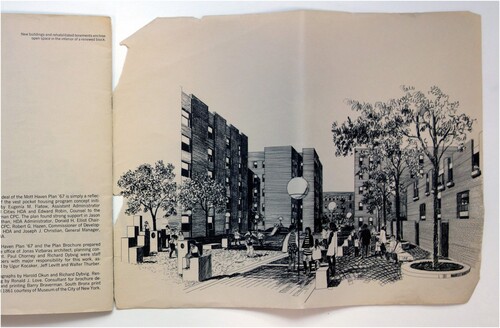 Figure 10. Jonas Vizbaras, Mott Haven Plan 67, view of a courtyard created by combining adjacent properties on a block interior. Source: NYC Municipal Library.