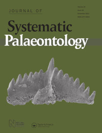 Cover image for Journal of Systematic Palaeontology, Volume 19, Issue 23, 2021
