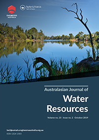 Cover image for Australasian Journal of Water Resources, Volume 23, Issue 2, 2019