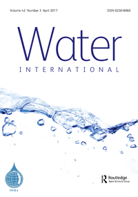 Cover image for Water International, Volume 42, Issue 3, 2017