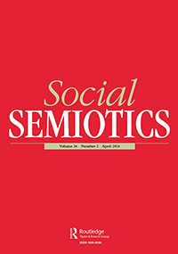 Cover image for Social Semiotics, Volume 26, Issue 2, 2016