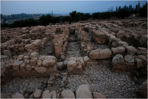 Figure 9 The central pillared hall of Building 5000 (Level 5), looking west (courtesy of Omer Sergi, photo by Rachel Lindeman).