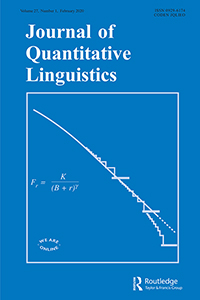 Cover image for Journal of Quantitative Linguistics, Volume 27, Issue 1, 2020