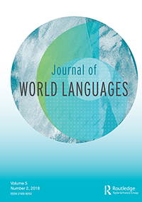 Cover image for Journal of World Languages, Volume 5, Issue 2, 2018
