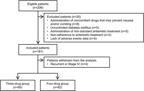 Figure 1 Patient recruitment and follow-up flow diagram.