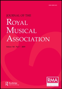 Cover image for Journal of the Royal Musical Association, Volume 120, Issue 1, 1995