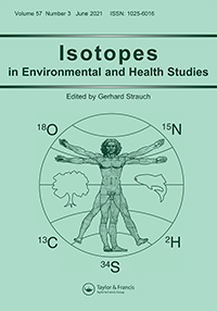 Cover image for Isotopes in Environmental and Health Studies, Volume 57, Issue 3, 2021