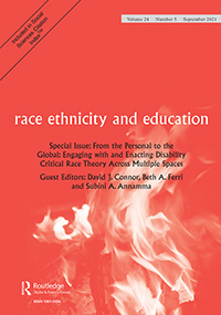 Cover image for Race Ethnicity and Education, Volume 24, Issue 5, 2021