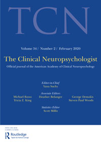 Cover image for The Clinical Neuropsychologist, Volume 34, Issue 2, 2020
