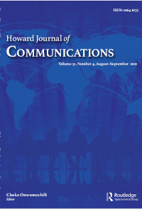 Cover image for Howard Journal of Communications, Volume 32, Issue 4, 2021