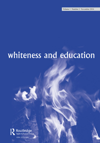 Cover image for Whiteness and Education, Volume 1, Issue 2, 2016