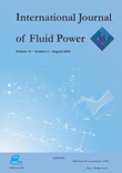 Cover image for International Journal of Fluid Power, Volume 10, Issue 2, 2009