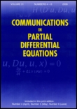 Cover image for Communications in Partial Differential Equations, Volume 39, Issue 12, 2014