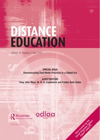 Cover image for Distance Education, Volume 39, Issue 2, 2018
