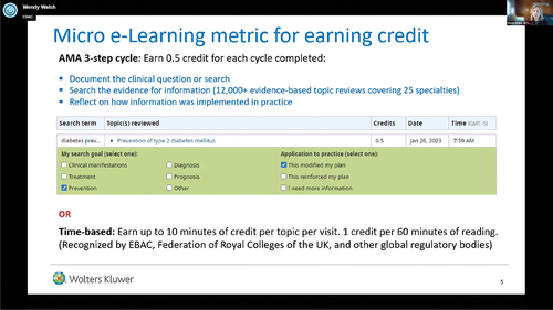 Figure 6. Mechanisms for obtaining credit for participation in micro-e-learning.