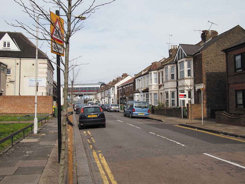 Figure 2. Existing houses in North Woolwich.
