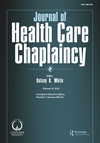 Cover image for Journal of Health Care Chaplaincy, Volume 29, Issue 1, 2023