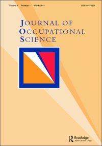 Cover image for Journal of Occupational Science, Volume 20, Issue 2, 2013