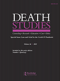 Cover image for Death Studies, Volume 46, Issue 1, 2022